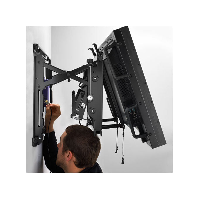 ITB Solution LVS1U ConnexSys Staffa Videowall VESA 700x400 42'' 80'' 68 Kg Montaggio a Parete colore Nero