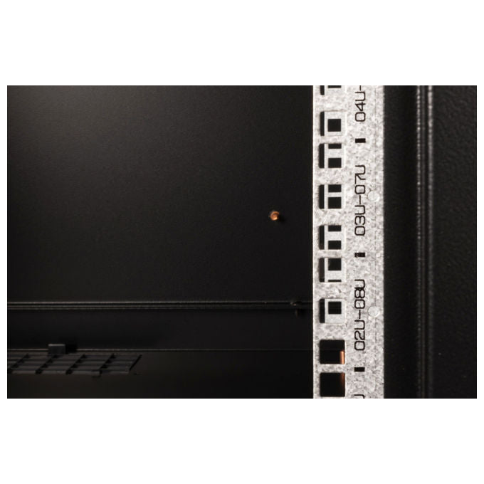 Digitus DN-19 09U-6-6-SW Armadio Rack 9U da Muro Linea SOHO Porta Vetro Sicurezza Capacita' 100 Kg colore Nero