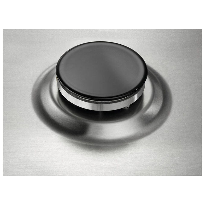 Electrolux PX750UOV SoftLine Piano cottura a gas 75 cm 5 fuochi griglie in ghisa accensione elettronica colore Acciaio Inox