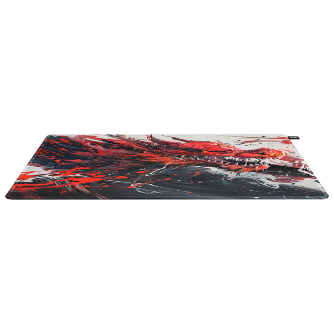 Cherry XTRFY JA-G0554 GP6 Hydrus Red Tappetino per mouse da gioco L 460x400 mm superficie liscia bordi cuciti base antiscivolo colore Rosso