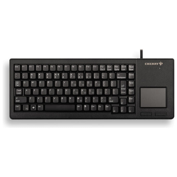 Cherry G84-5500LUMFR-2 XS Touchpad G84-5500 Tastiera USB Cablata AZERTY Francese Full-size Touchpad Integrato colore Nero