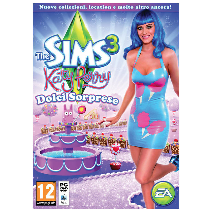 Electronic Arts The Sims 3 Katy Perry Dolci Sorprese Stuff Pack Gioco PC Simulazione DVD
