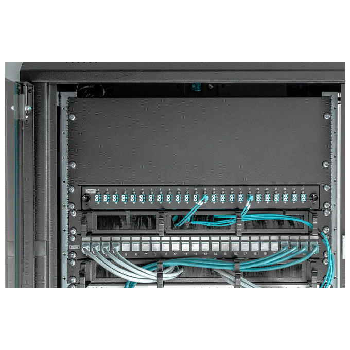 Digitus DN-19 BPN-04-SW Pannello Cieco 4U per Armadi Rack 19'' Acciaio colore Nero
