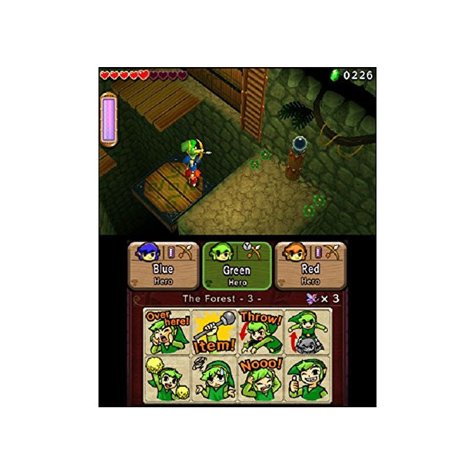 Nintendo 2230449 The Legend of Zelda Tri Force Heroes Gioco Nintendo 3DS e 2DS Azione RPG Multiplayer PEGI 7 Edizione Standard ITA