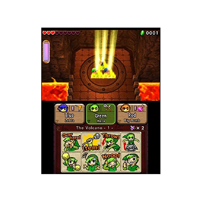Nintendo 2230449 The Legend of Zelda Tri Force Heroes Gioco Nintendo 3DS e 2DS Azione RPG Multiplayer PEGI 7 Edizione Standard ITA