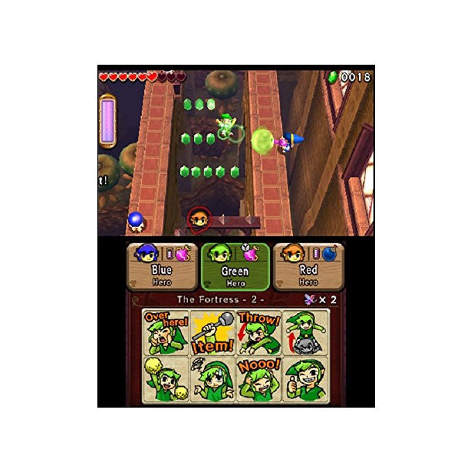 Nintendo 2230449 The Legend of Zelda Tri Force Heroes Gioco Nintendo 3DS e 2DS Azione RPG Multiplayer PEGI 7 Edizione Standard ITA