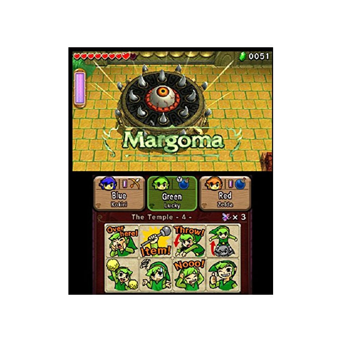 Nintendo 2230449 The Legend of Zelda Tri Force Heroes Gioco Nintendo 3DS e 2DS Azione RPG Multiplayer PEGI 7 Edizione Standard ITA
