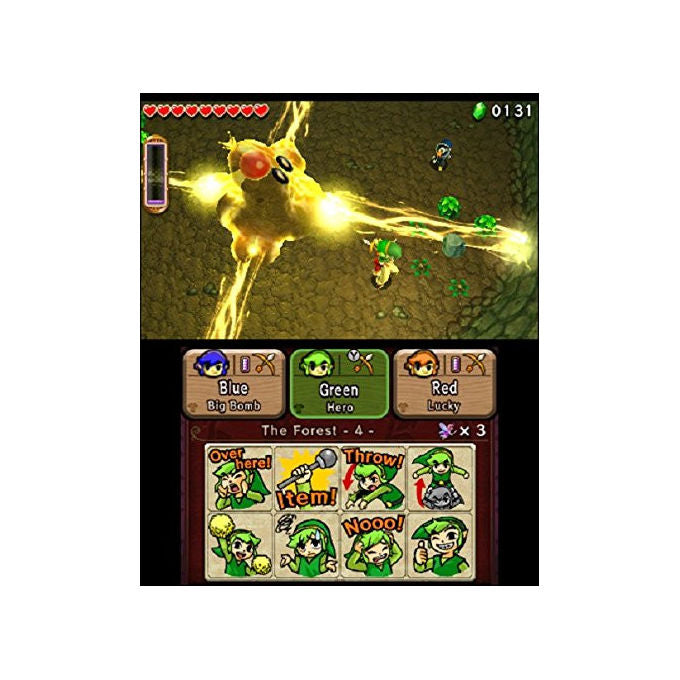 Nintendo 2230449 The Legend of Zelda Tri Force Heroes Gioco Nintendo 3DS e 2DS Azione RPG Multiplayer PEGI 7 Edizione Standard ITA