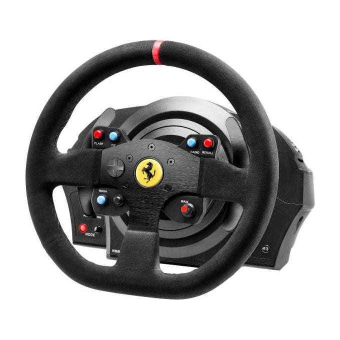 Thrustmaster 4160652 T300 Ferrari Integral Racing Wheel Alcantara Edition Volante con Pedaliera T3PA Force Feedback 1080° PC PS3 PS4 PS5 colore Nero