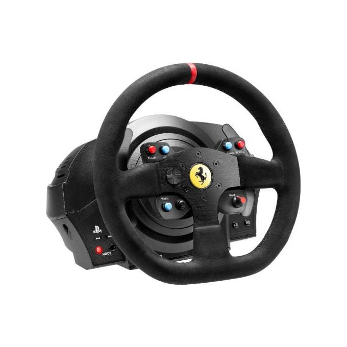 Thrustmaster 4160652 T300 Ferrari Integral Racing Wheel Alcantara Edition Volante con Pedaliera T3PA Force Feedback 1080° PC PS3 PS4 PS5 colore Nero
