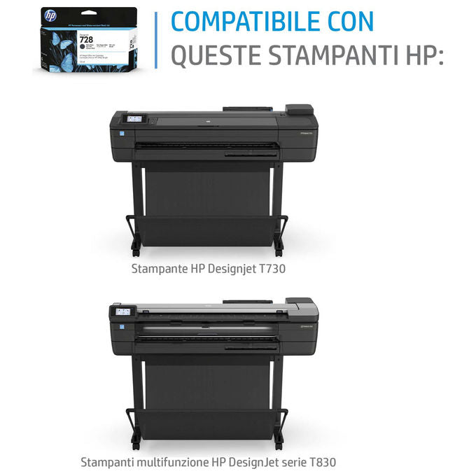 HP F9J81A DesignJet 729 Kit Sostituzione Testina di Stampa 4 Colori Nero Ciano Magenta Giallo
