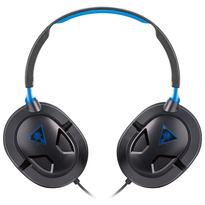 Turtle Beach TBS-3303-05 Recon 50P Cuffie Gaming Cablate Over Ear Microfono Rimovibile PS5 PS4 Xbox PC colore Nero Blu