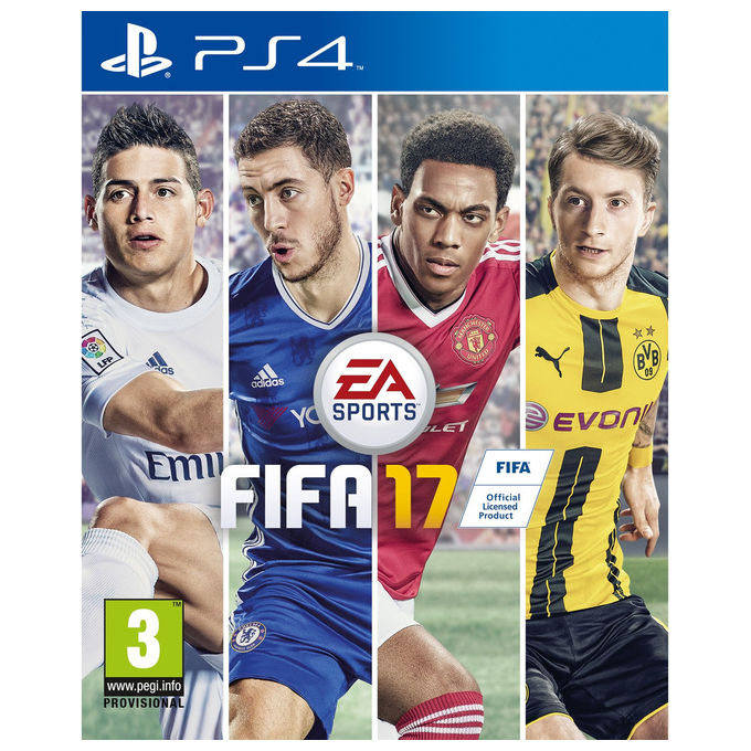 Electronic Arts FIFA 17 Videogioco PlayStation 4 Sport Multiplayer Edizione Standard PAL ITA