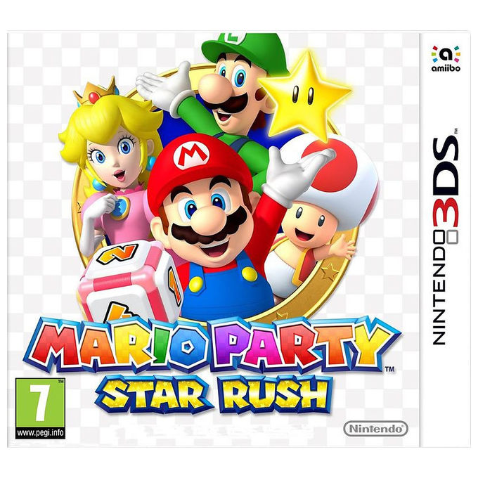 Nintendo 2235149 Mario Party Star Rush Videogioco Nintendo 3DS e 2DS Party Game Multiplayer 4 Giocatori PEGI 3
