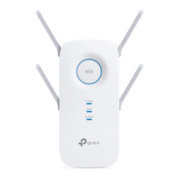 TP-Link RE650 Range Extender Wi-Fi Dual Band AC2600 800 Mbps 2.4 GHz 1733 Mbps 5 GHz 4 Antenne 1 Porta Gigabit colore Bianco