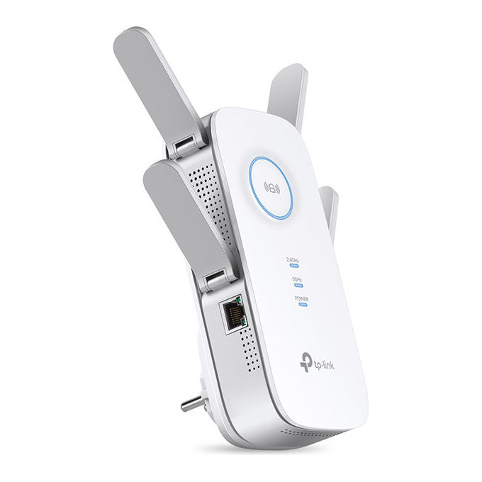TP-Link RE650 Range Extender Wi-Fi Dual Band AC2600 800 Mbps 2.4 GHz 1733 Mbps 5 GHz 4 Antenne 1 Porta Gigabit colore Bianco