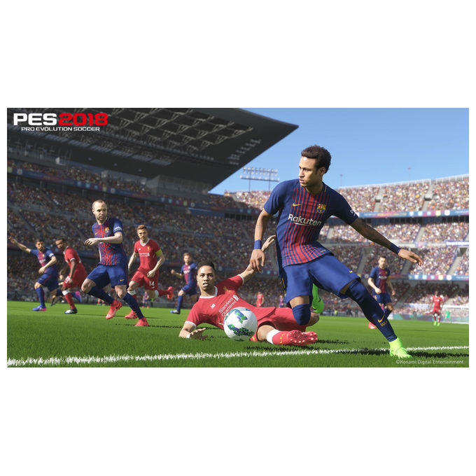 Konami Pro Evolution Soccer 2018 Premium Edition Videogioco PS4 Sport Multiplayer Online Supporto Fisico Blu-ray