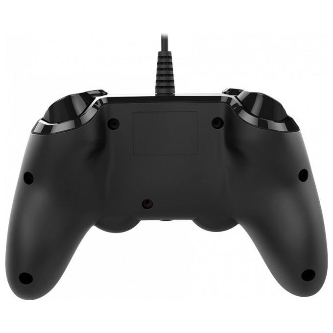 Nacon PS4OFCPADRED Controller Wired per PS4 e PC USB Cablato Touchpad Vibrazione Duale colore Rosso