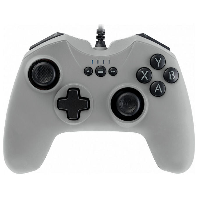 Nacon GC-100XF Gamepad per PC Cablato USB Analogico Digitale Vibrazione Impugnature Ergonomiche colore Grigio