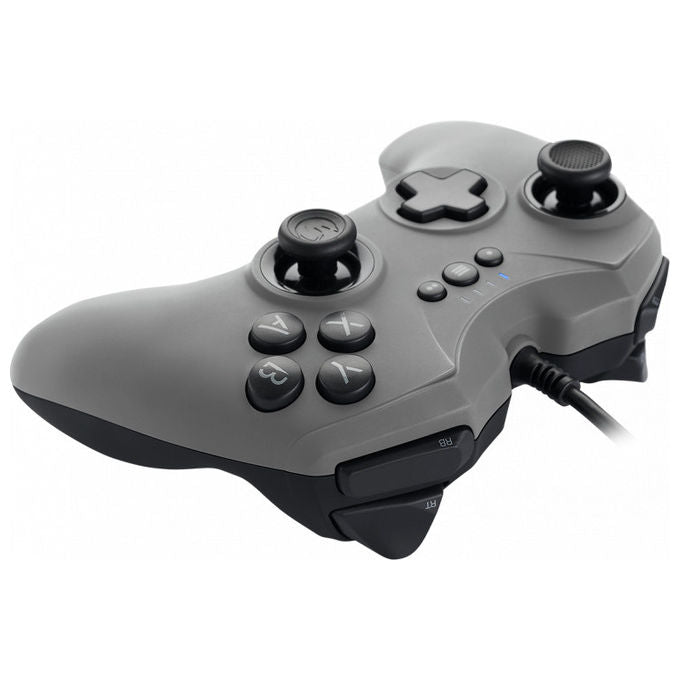 Nacon GC-100XF Gamepad per PC Cablato USB Analogico Digitale Vibrazione Impugnature Ergonomiche colore Grigio