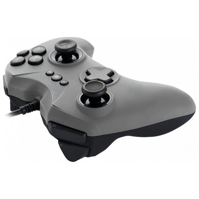 Nacon GC-100XF Gamepad per PC Cablato USB Analogico Digitale Vibrazione Impugnature Ergonomiche colore Grigio