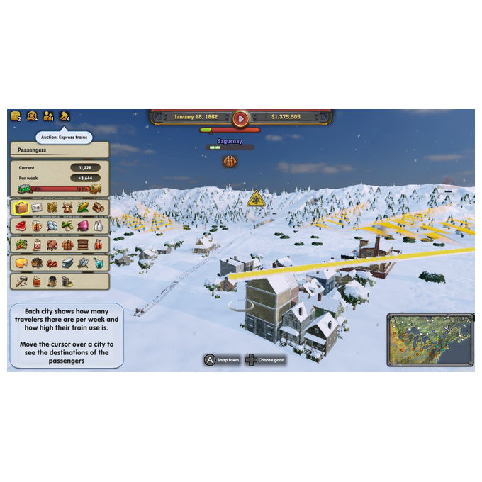 Koch Media RAILWAYEMPIREPS4FRESIT Railway Empire Gioco PS4 Simulazione Strategia Edizione Standard PEGI 12