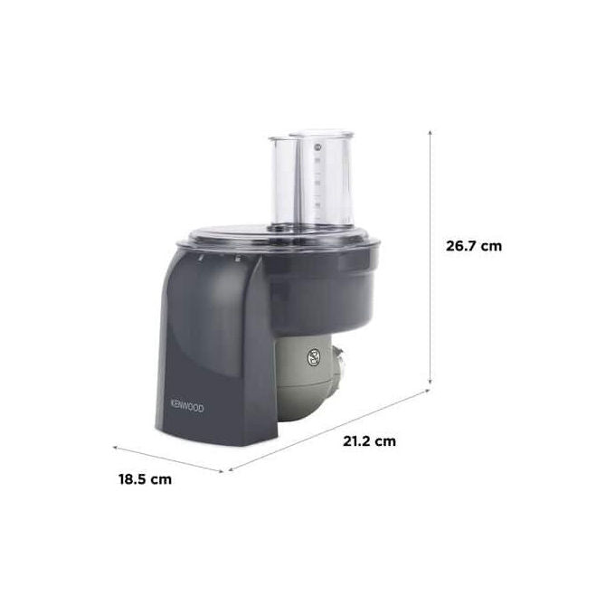Kenwood AW20010009 KAX400PL Accessorio Impastatrice Planetaria per Tagliare a Cubetti 10x10 mm colore Grigio