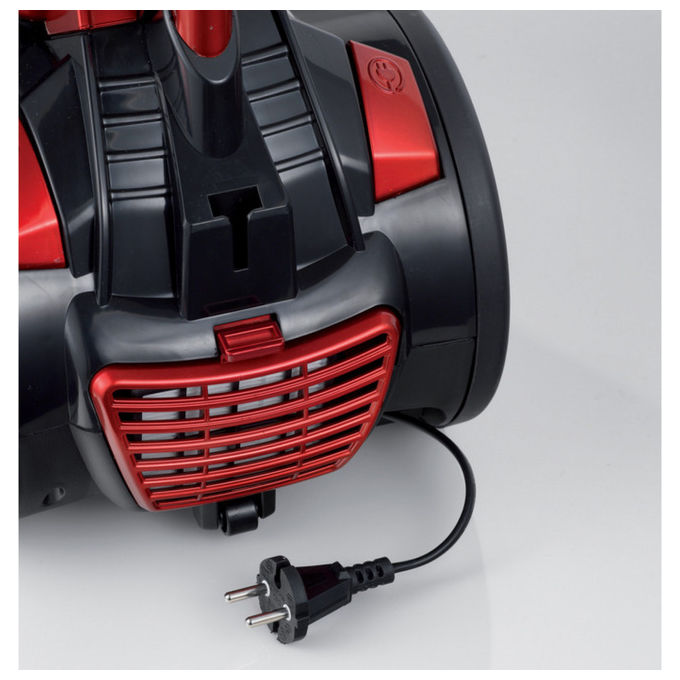 Ariete 2753 J-Force Aspirapolvere a Cilindro Senza Sacco Ciclonico 3 L 700 W Filtro HEPA colore Rosso Nero