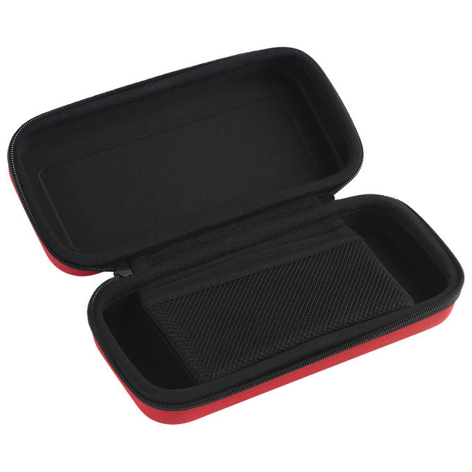 Bigben Interactive SWITCHPOUCHLRED Custodia Pouch Large Nintendo Switch antigraffio con cerniera e maniglia colore Rosso