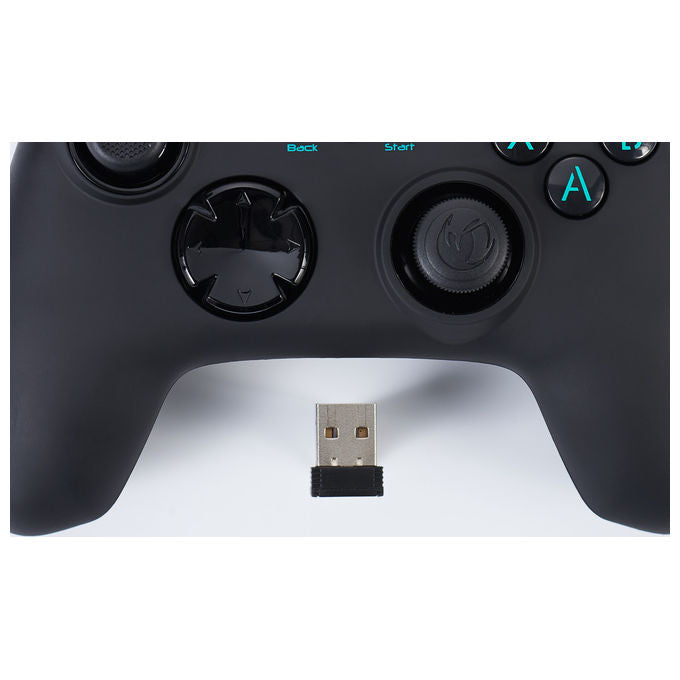 Nacon PCGC-200WL Gamepad Wireless PC RF 2,4 GHz 10 m Analogico Digitale Vibrazione autonomia 15 h colore Nero