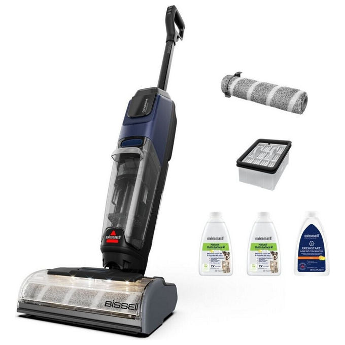 Bissell 4301N CrossWave HydroScrub Pro Lavapavimenti 2 in 1 Senza Fili 100W autonomia 45 min doppio serbatoio 64 dB
