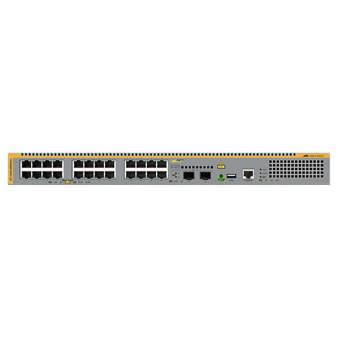 Allied Telesis AT-X240-26GHXM-50 Switch Gestito L3 24 Porte 5G Ethernet PoE++ 2 Slot SFP+ 280 Gbit-s Rack 1U colore Grigio