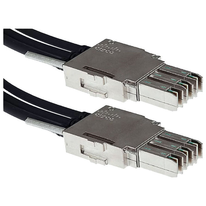 Cisco STACK-T3A-3M= Cavo di Stacking Tipo 3 per Switch Catalyst C9300L 3 m connettore Maschio colore Metallico