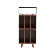 Norstone NORSTO110ABSWN Stockholm 1100 Mobile Hi-Fi per Vinili e Giradischi 48x110x40 cm colore Nero Noce