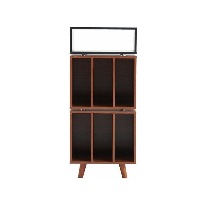 Norstone NORSTO110ABSWN Stockholm 1100 Mobile Hi-Fi per Vinili e Giradischi 48x110x40 cm colore Nero Noce