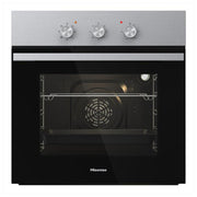 Hisense BI62111AAX Forno da incasso Elettrico Ventilato 73 L Classe A 7 Funzioni Grill Pulizia Idrolitica (60x60x53 cm) colore Inox
