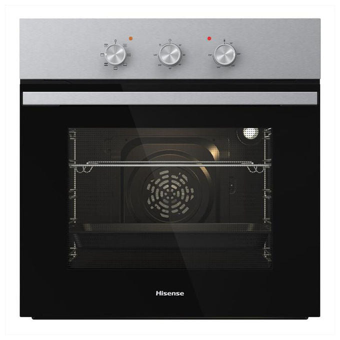 Hisense BI62111AAX Forno da incasso Elettrico Ventilato 73 L Classe A 7 Funzioni Grill Pulizia Idrolitica (60x60x53 cm) colore Inox