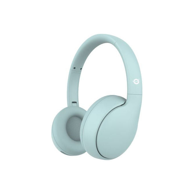 Conceptronic PARRIS04B Cuffie Bluetooth a Padiglione per Bambini con Microfono Integrato Pieghevoli Jack 3.5 mm 85 dB 10 ore colore Blu