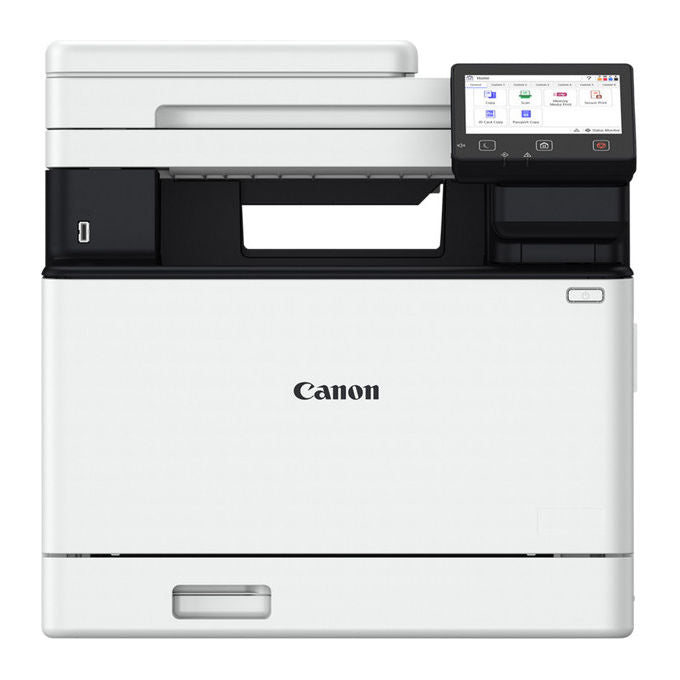 Canon 7185C001 ImageForce C1333F Multifunzione Laser Colori A4 Stampa Copia Scansione Fax 33ppm Wi-Fi Duplex ADF Display Touch 5'' colore Nero Bianco