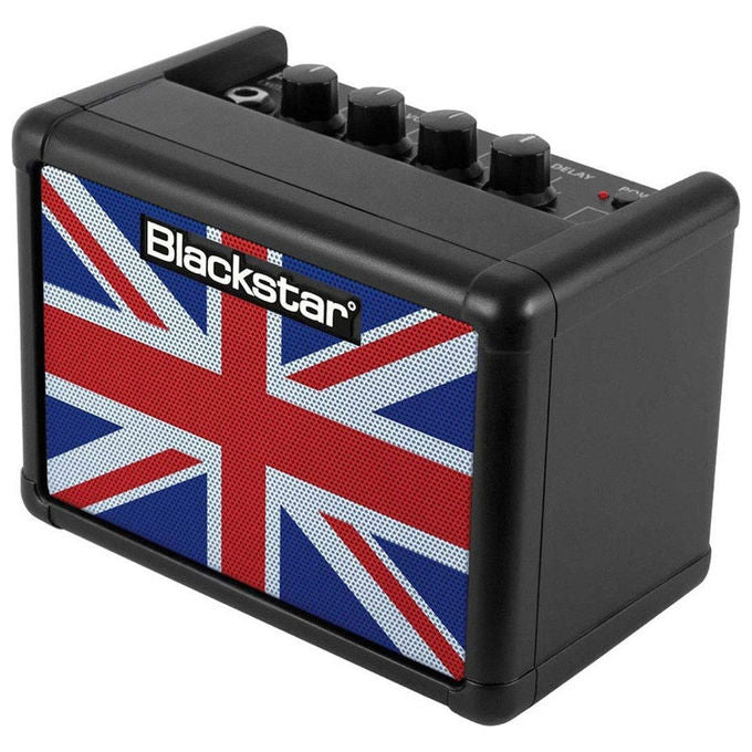 Blackstar FLY3 Mini Amplificatore Chitarra Union Flag 3W 2 canali effetto delay tecnologia ISF edizione limitata colore Cream
