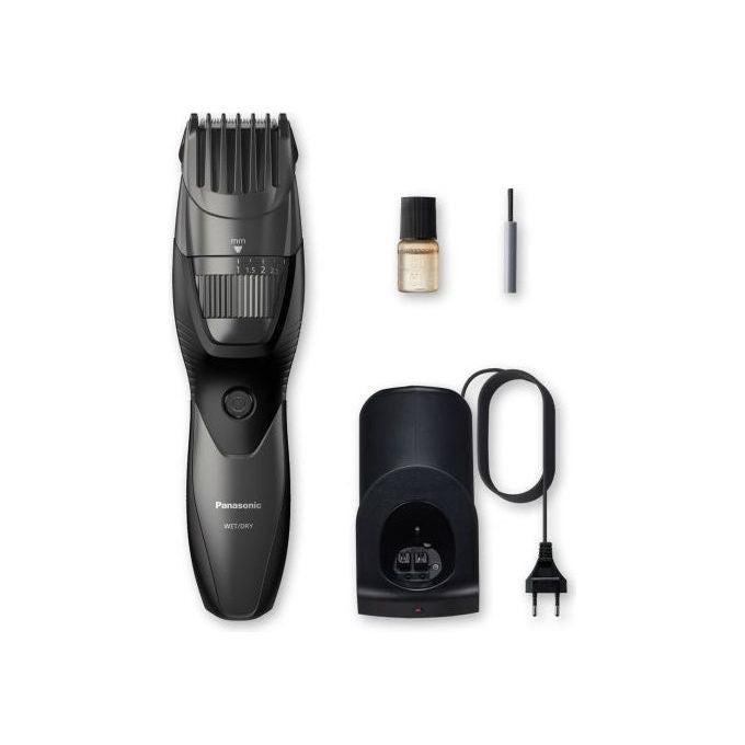 Panasonic ER-EGB44H503 Regolabarba WetandDry 20 posizioni 0,5-10 mm lame acciaio inossidabile autonomia 60 min colore Titanio