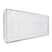 Beghelli 19500F Stile+ Lampada di Emergenza a Incasso LED 120 lumen 6W autonomia 180 min IP42