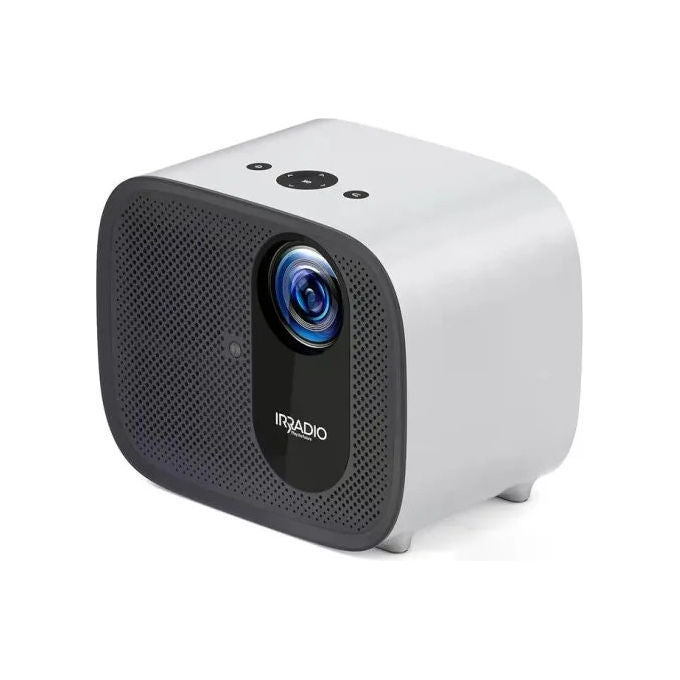 Irradio SMART350 Videoproiettore Full HD 1080p supporto 4K 350 ANSI lumen Android 12 WiFi Bluetooth colore Grigio