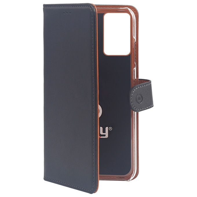 Celly WALLY1169 Custodia a libro in pelle sintetica per Samsung Galaxy A57 5G chiusura magnetica slot per carte funzione stand colore Nero