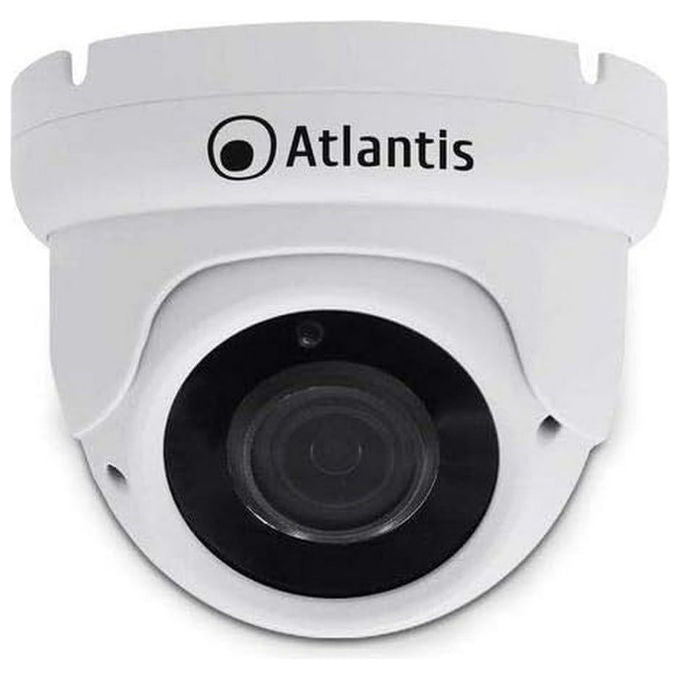 Atlantis Land A11-U827S-BPVM Ultraplex Telecamera IP Bullet 8MP 4K PoE IR 30m IP67 H.265 sensore CMOS 1-2.8'' colore Bianco