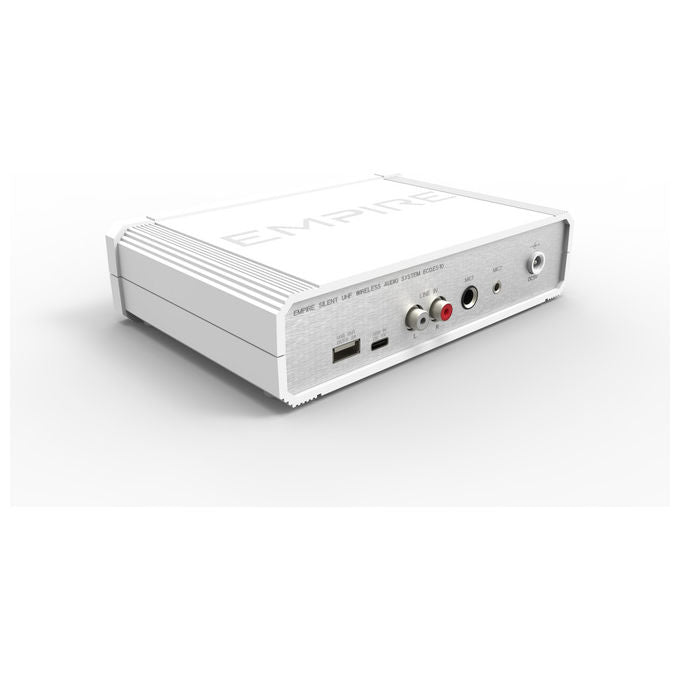 Empire HT.T10 Trasmettitore Wireless 10 Canali Microfono Auricolare Lavalier Fisso Portatile Portata 40 m