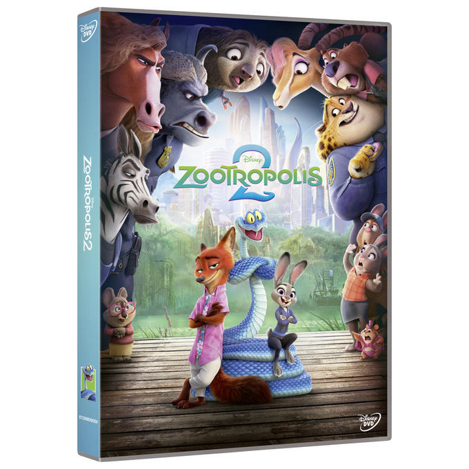 Eagle Pictures DVD 32707 Zootropolis 2 Film Animazione con Sticker Esclusivi