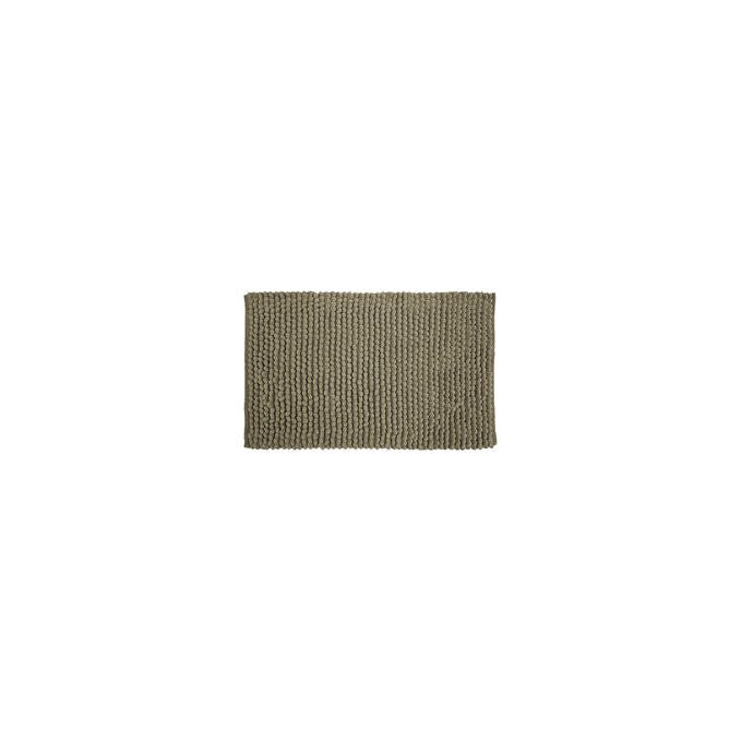 Quarzo Bianco 18796 GENOVA Tappeto Bagno Misto Cotone 90x60 cm colore Verde Salvia