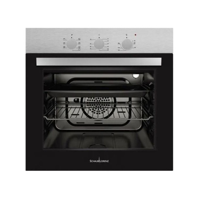 Schaub Lorenz SSFE6X7ND Forno da incasso Elettrico Multifunzione 56 L Classe A 8 Modalita' di Cottura colore Nero Inox