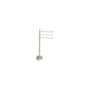 Mercury 84340 Piantana Porta Asciugamani 3 Bracci Metallo Verniciato Altezza 87 cm colore Ecru'